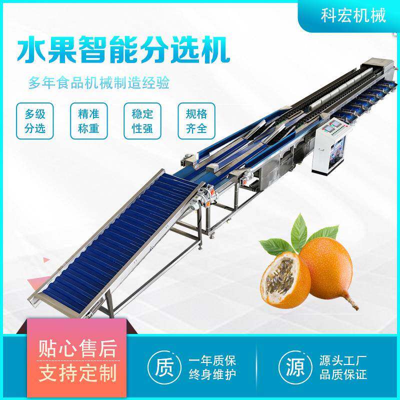 机械果架式重量分选机苹果芒果水果智能分选洋葱土豆重量分拣