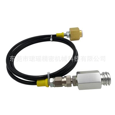 跨境Sodastream Soda Club 苏打气泡水机接大瓶过气管 银色接头