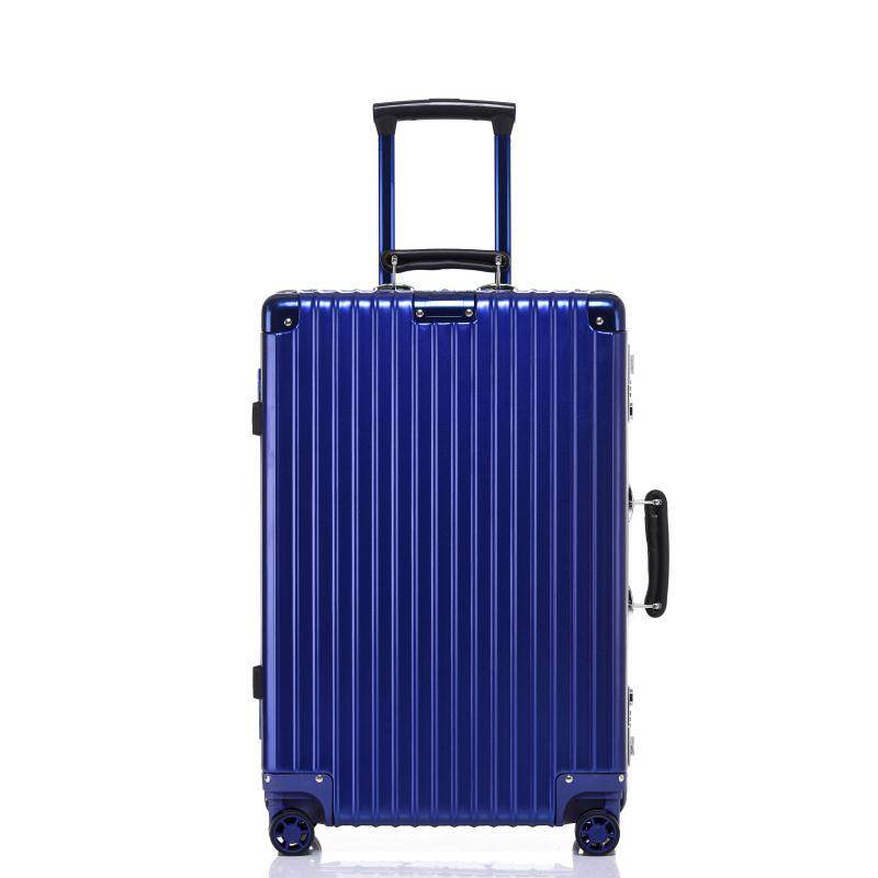 正品2复古铝框拉杆箱万向轮6箱寸密码行李箱29寸24旅寸行箱20男女