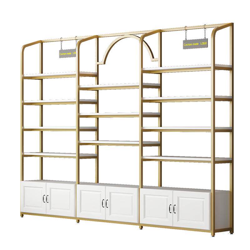 陈列柜柜美容院母婴货柜展示架产品多层化妆品展示架护肤货架置物