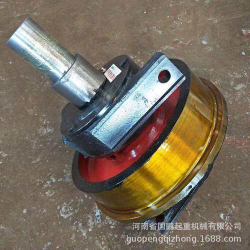 港机卸船机重级轮组直径250mm-1000mm双梁行车轮组角型轴承箱车轮
