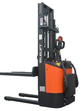 力VGG电动叉车1.5吨液诺托堆高车PSE站盘驾式升降叉车升压高堆垛