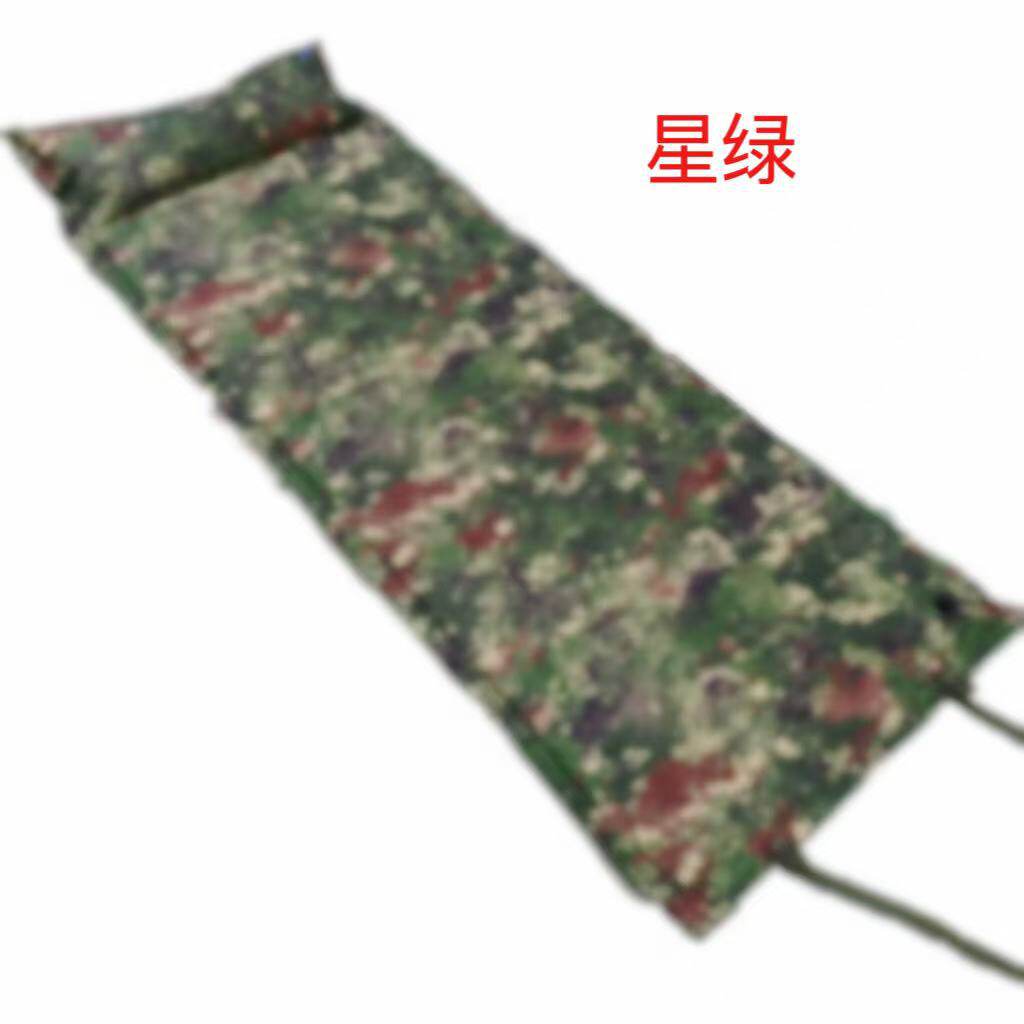 迷彩自动充气垫户外野营带枕防潮