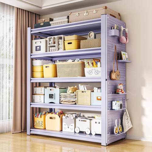 Kitchen storage rack, colorful clutter sorting rack