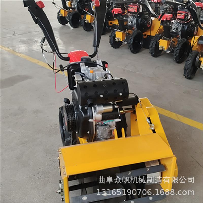 2025新款SDP自柴油四能驱微耕机农用多功锄草松土沟开碎草走式旋