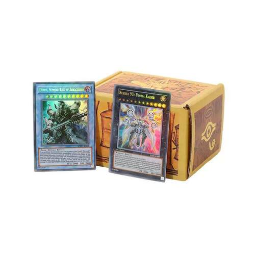 YuGiOh Full Flash Card Game 112PCS English Adult Gift Struct
