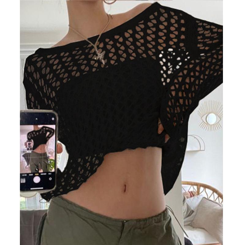 cover-up beach mid-length shirt protection sun fashion
