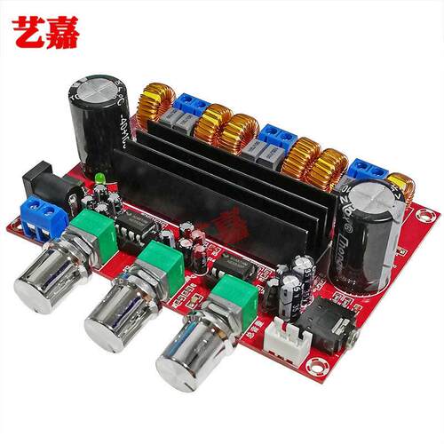 全新进口原装TPA3116D2超重低音数字音频功放板2.1声道2*50W+100W