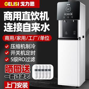 戈力思直饮水机商用办公室自来水过滤加热一体家用净水器立式制冷