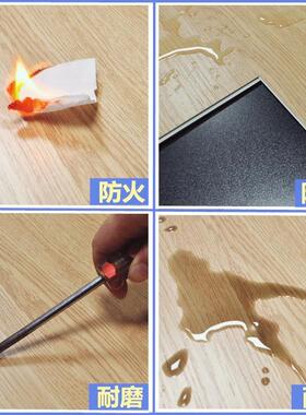 新款spc石塑锁扣地板8mm4mm6mm石晶地板卡扣式木纹家用改造