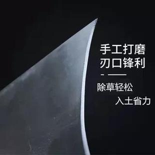家用手工花锄多功能猛钢种花小锄头除草种花铲土两用锻打儿童锄头