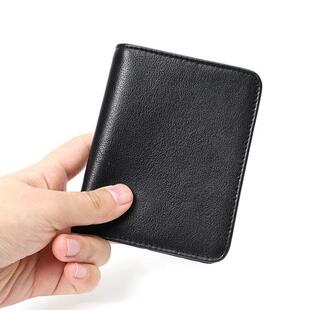 Genuine Leather Thin Slim for Men Pocket Wallet