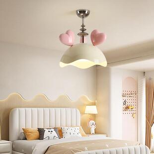 蛋壳卧室灯中古风吸顶灯奶油少女风ins孟菲斯餐厅吊灯主房间灯具