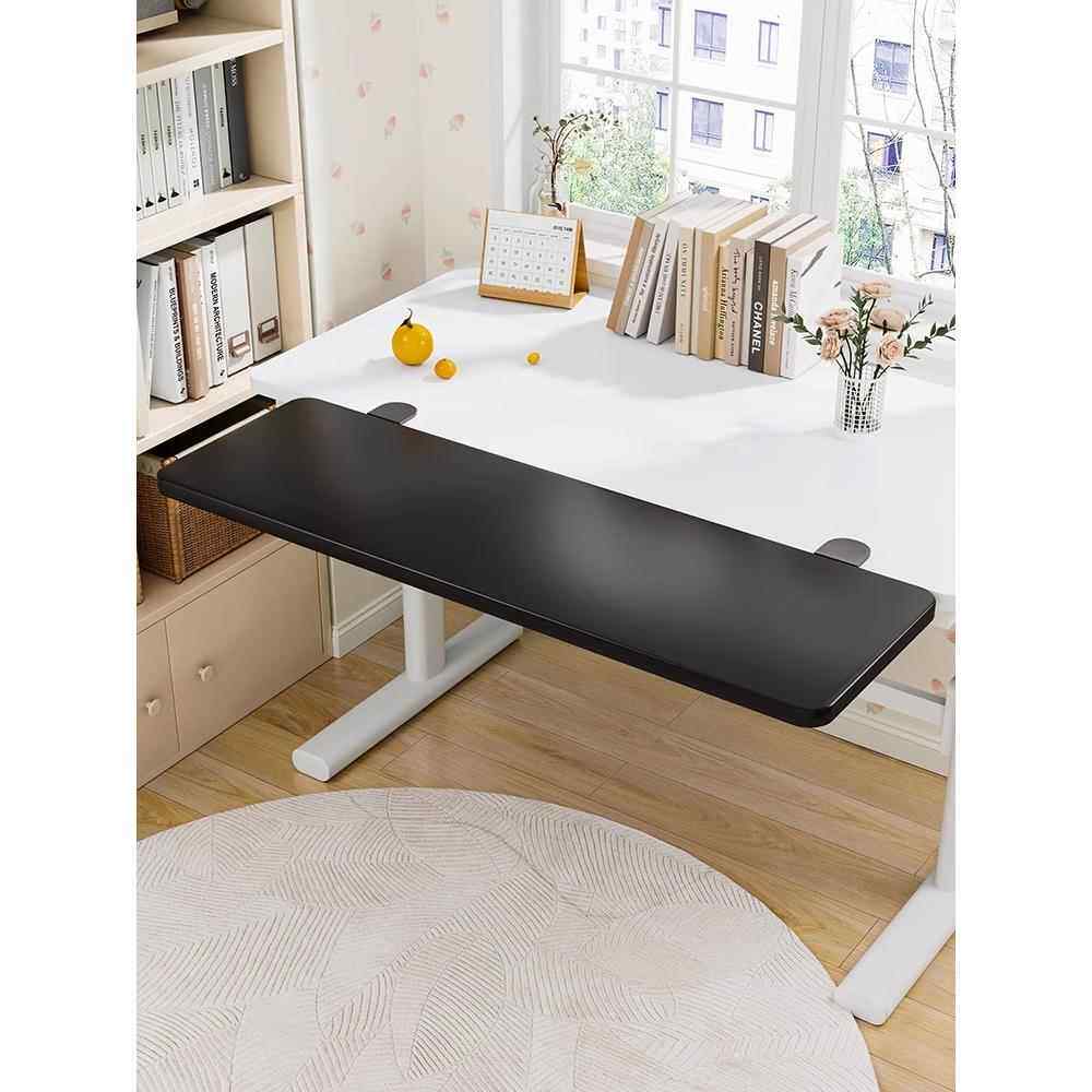 电脑桌面扩展板Foldableable一边扩大支架宿舍桌子另一边没有冲缺