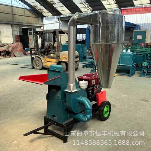 湖南海草湖草粉碎机打浆机养殖饲料打糠机饲料颗粒粉碎机