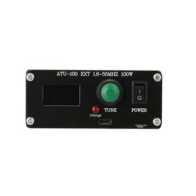 ATU-100 1.8-55Mhz mini自动天线调谐器0.96英寸带外壳成品充电版