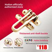 汇泰龙 防盗炼门炼家用门栓门扣防盗锁扣防盗扣安全炼锁门插销803