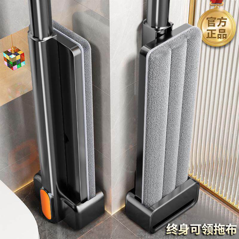 免手洗新款平板拖把家用一拖净加大吸水懒人地拖拖布拖地