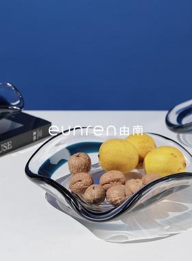 由简约轻售TOX楼处样板房间软南装饰品家居奢茶几水果盘收纳托盘