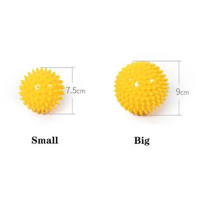 Durable PVC Spiky Massage Ball Trigger Point Sport Fitness H
