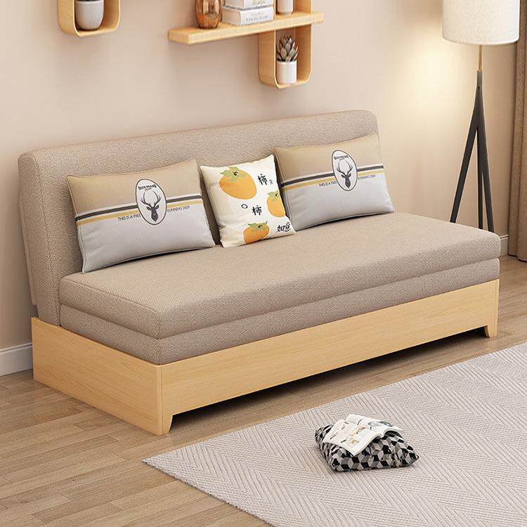 2026新款单双人客厅多功能储物沙发床实木沙发床两用可折叠小户型