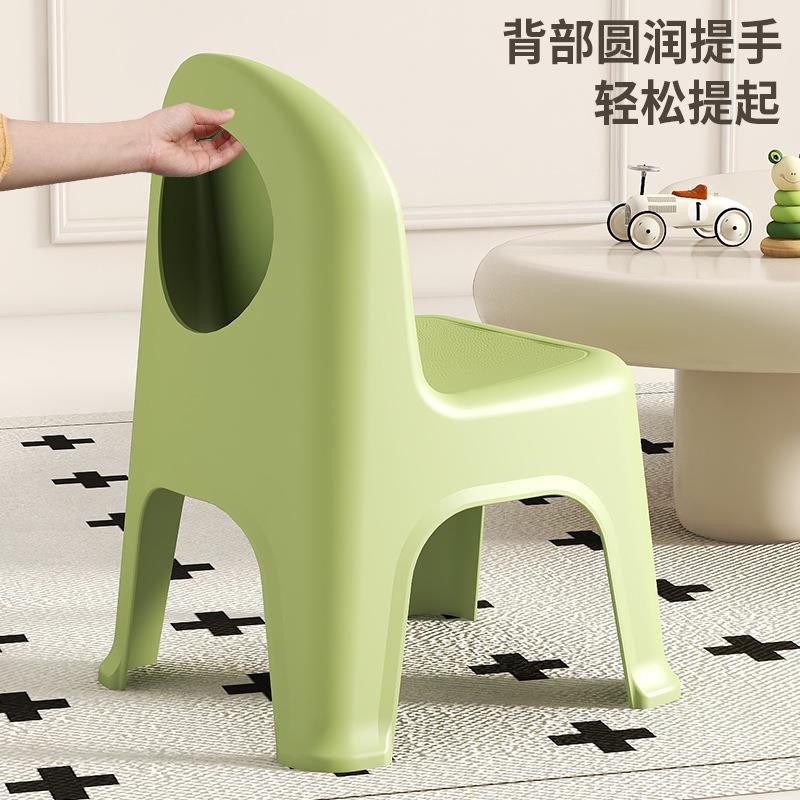 塑料小椅子家用靠背大人坐小板凳客厅茶几小凳子矮凳家用靠背椅