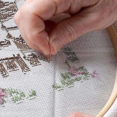 4Pcs Water Soluble Embroidery Wash Away Cold Water Soluble