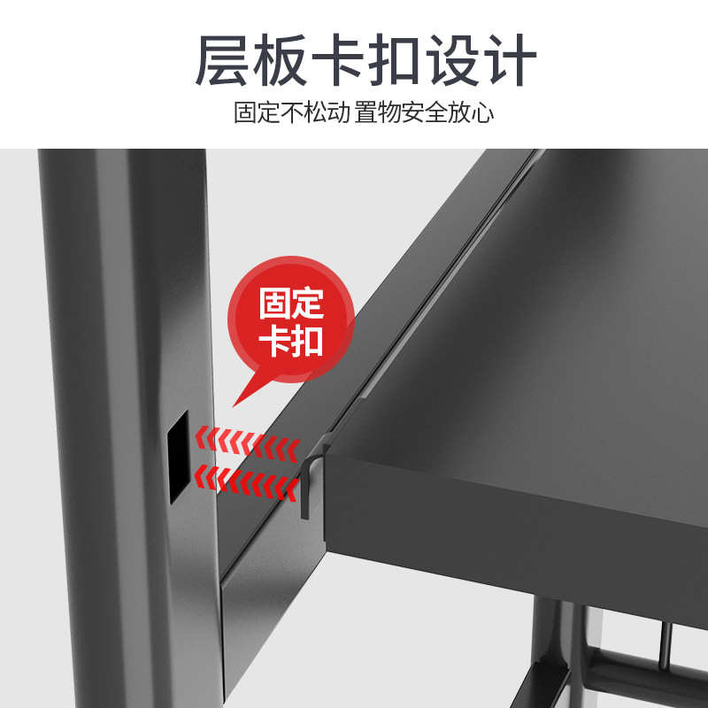 热卖厨房置物架伸缩微波炉烤箱橱柜置物架台面落地厨房收纳架