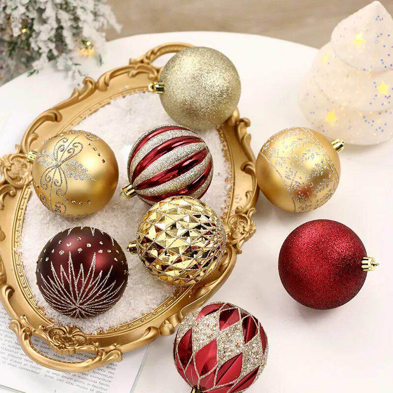 16PCS Christmas Balls Hanging Ornaments Xmas Tree Decoration