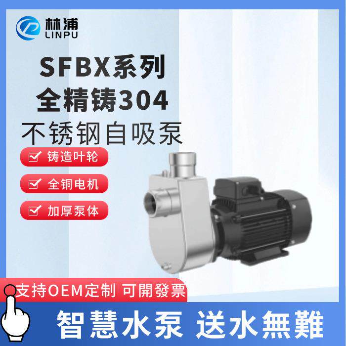 化工泵不锈钢自吸泵耐腐蚀泵工业泵耐酸碱泵FBZFXWBZS泵