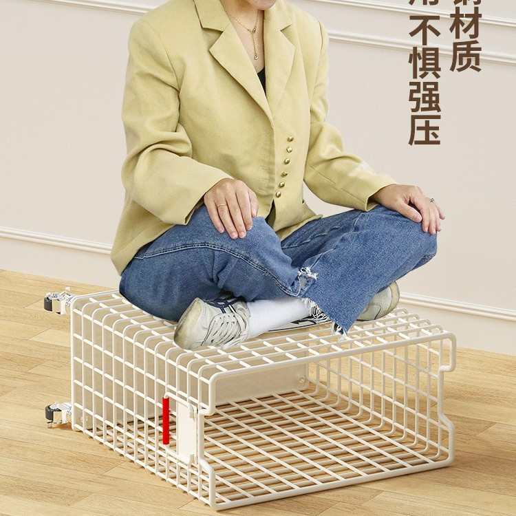 瑜伽收纳垫筐家用健身运动器材球类筒放哑铃羽毛球夹缝置物架