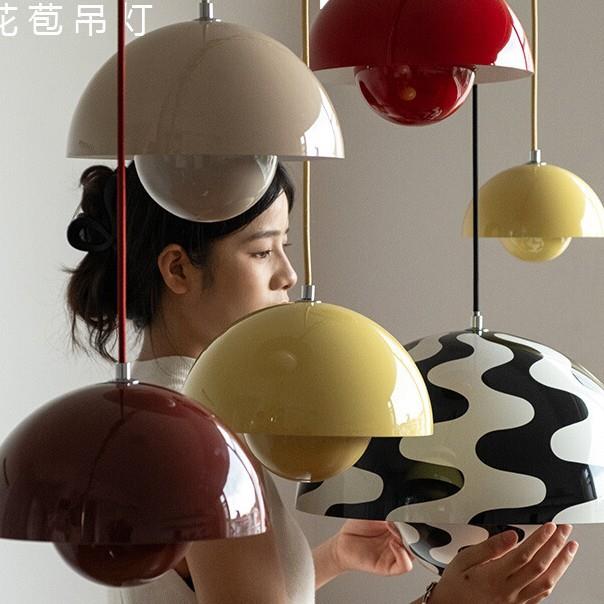 Lynn's立意 丹麦北欧花苞吊灯 vp餐厅床头设计师经典吧台吊线灯具