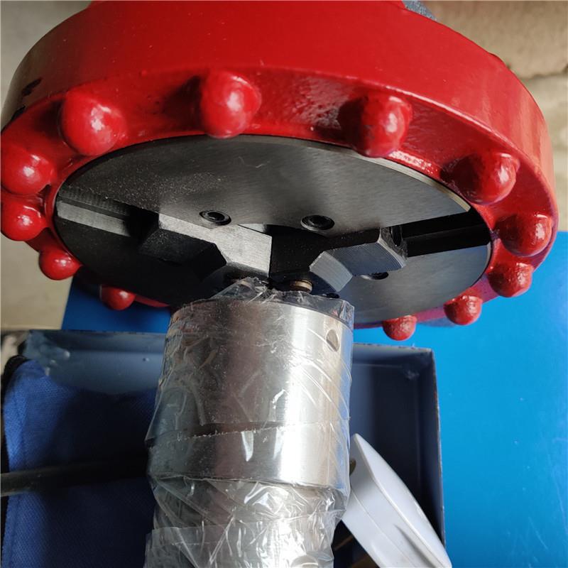 钢旋筋绞丝机台式圆钢开滚牙机反丝KTK左套丝M8-机6高速丝机