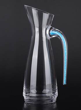热手销色钻8022石分酒器手工水醒晶酒器把罐钻彩醒酒壶红酒倒酒器