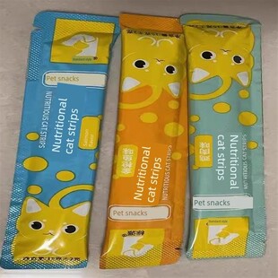 新日期标准宠物小猫猫条营养鲑鱼湿食品厂直发猫零食成年猫和年幼