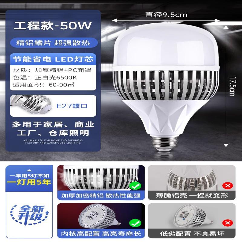 LED节能灯照明灯灯泡LED球泡灯