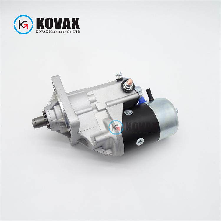 挖掘机发动机启动马达1811001910 6BD1 DB58 24V 11T 4.5KW