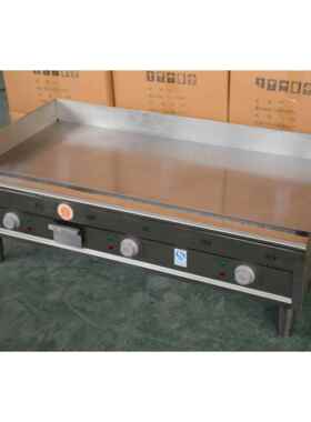 1.鱼2米扒炉商用手抓546饼机器电铁板铁板鱿机器电加热烧烤炉