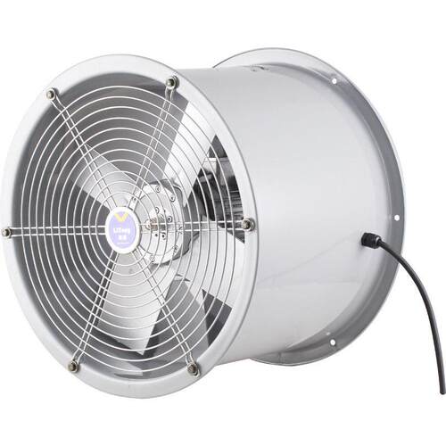 上海理通SFW-G5-2耐温F级低噪声铝叶轴流风机管道式1.5/2.2KW