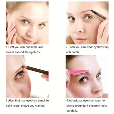 5100pcsbrow Razor and Face Razor for Women and Men, Eyebrow