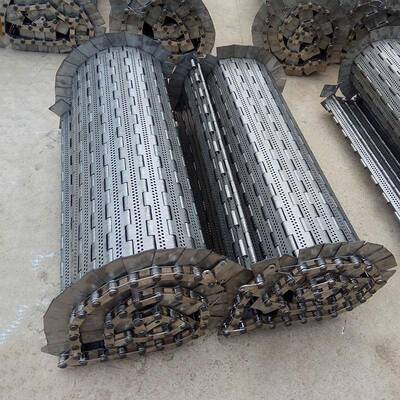 定制20104不锈钢冲孔链板耐高温食品输送链板果蔬清洗烘干链板