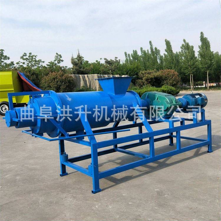 不锈钢螺旋粪便分离机设备 新型固液分离机厂家 卸筛式过滤纸浆脱