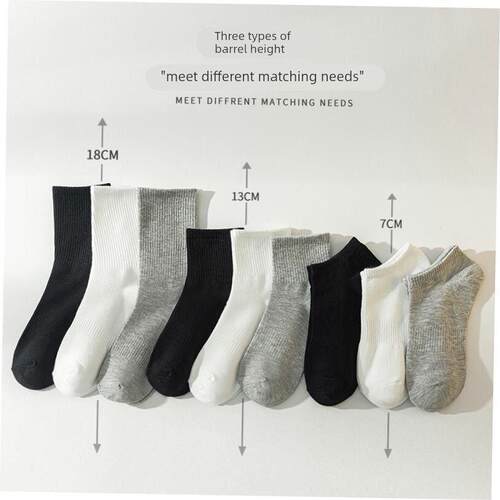 socks men mens cotton socks socks for men white black 男袜