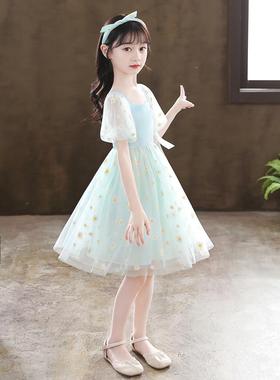 英国Next Road新款女童连衣裙2025年儿童洋气夏季时尚韩版公主裙