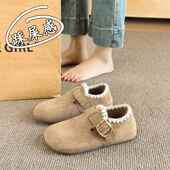 女款 2026新款 秋季 春秋踩屎感勃肯鞋 一脚蹬豆豆单鞋 防滑休闲0128n