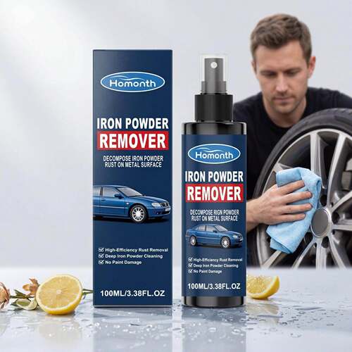HOMONTH Iron Powder Cleaner - Quickly Dissolves Iron Deposit