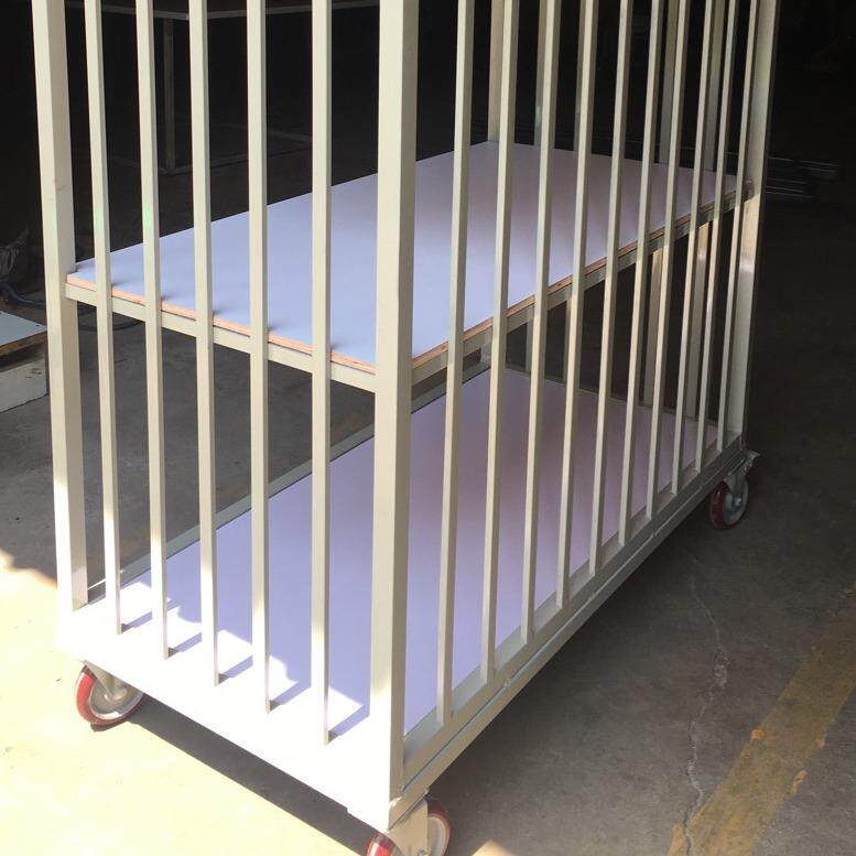 输送车裁片车服装车间物料周转车手推车裁片车面料衣料耐用