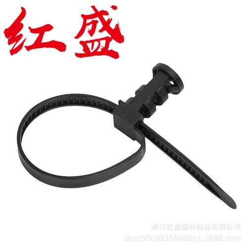 6.2190m汽701车笔筒螺定柱式扎带500条/包螺*旋m杉树型固卡汽车扎
