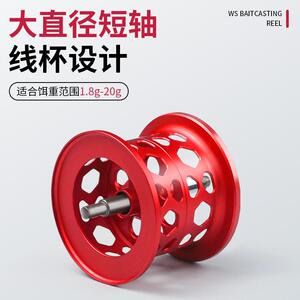 新款直销飞鹭虎蝎路亚微物水滴轮 碳素远投路亚轮 雷强打黑渔轮鱼