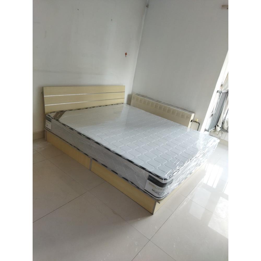 北京1米8双人床1.5米主卧硬板床储物箱体床经济型员工宿舍单新品